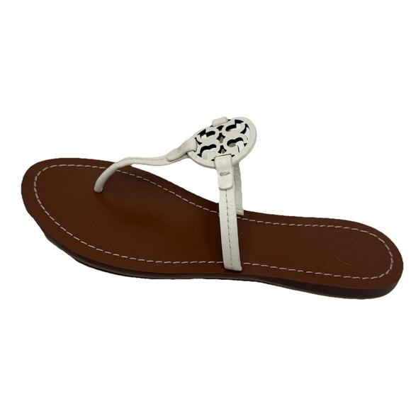 Tory Burch Minnie Miller Gabriel White 6.5 leather - Picture 2 of 7